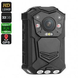 Police Body Worn Camera - 10M Night Vision